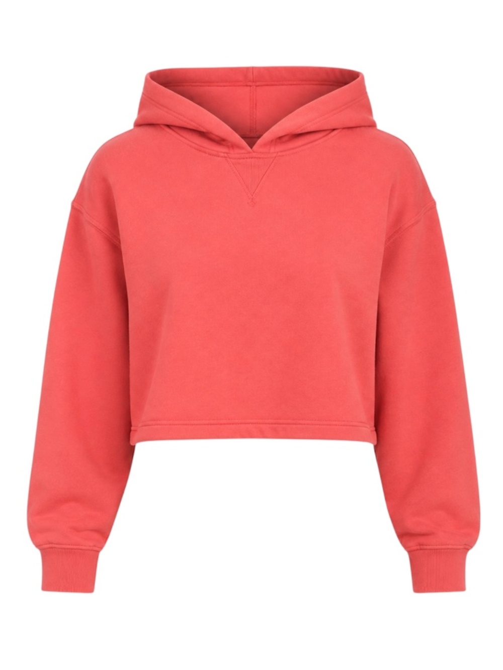 Lululemon All Yours Cropped Hoodie Warm Coral Size 18